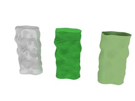 异形圆筒3d造型模型
