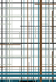 大牌几何线条格子