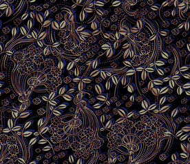 小碎花印花图案