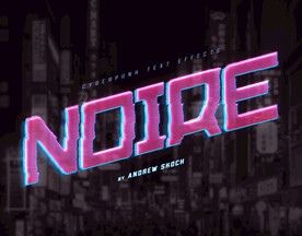 电子游戏科技数码风字体样式