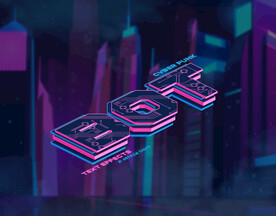 电子游戏科技数码风字体样式