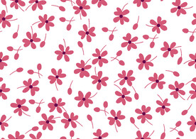 女装小碎花印花图案