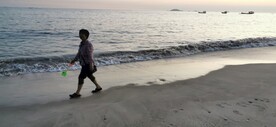 海边 