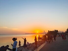 海边 