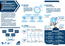 企业宣传三折页