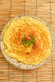 野菜煎蛋