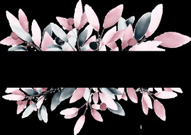 粉色花型叶子植物