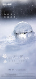 大雪小雪海报