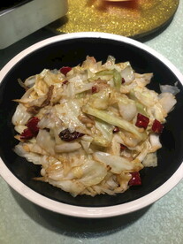 炝炒莲白
