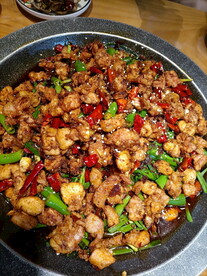 生炒土鸡