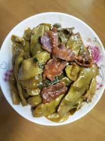 荷兰豆炒肉