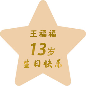 生日派对背景板