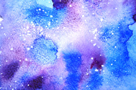 梦幻水彩底纹