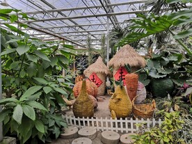 五谷丰登编织造型