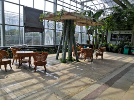 农业科技馆休息区桌椅