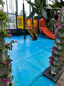 农业科技馆室内滑梯儿童游乐设备