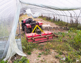农业大棚蔬菜种植拖拉机耙地机