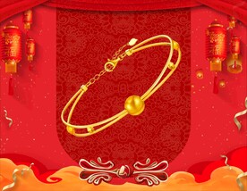 黄金手镯 黄金首饰 背景素材 