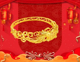 黄金手镯 黄金首饰 背景素材 