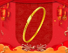 黄金手镯 黄金首饰 背景素材 