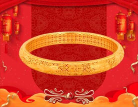 黄金手镯 黄金首饰 背景素材 