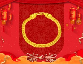 黄金手镯 黄金首饰 背景素材 