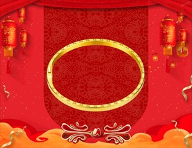 黄金手镯 黄金首饰 背景素材 