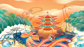 国潮海报设计图片 