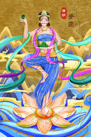 国潮海报设计图片 