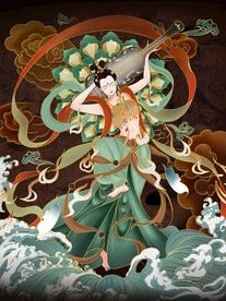  国潮海报设计图片 