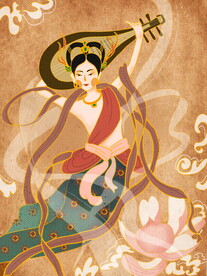  国潮海报设计图片 