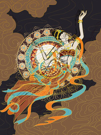 国潮海报设计图片 