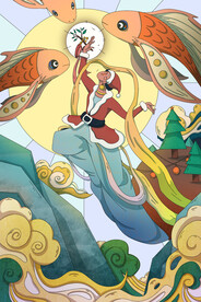  国潮海报设计图片 