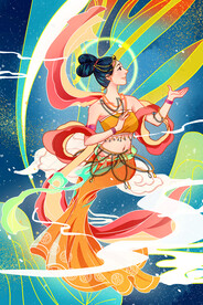  国潮海报设计图片 