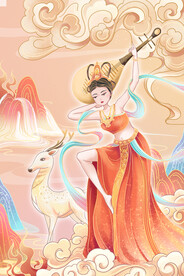  国潮海报设计图片 