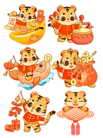 虎年老虎ip形象