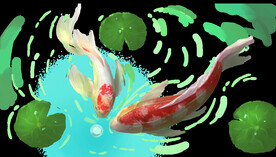 锦鲤元素图片