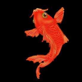 锦鲤元素图片