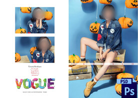  时尚样片相册模版