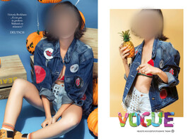  时尚样片相册模版