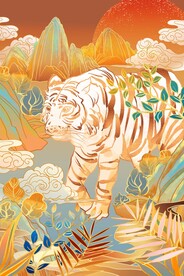 虎年国潮海报图片 