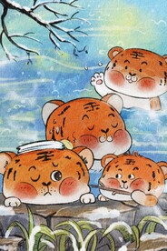   虎年国潮海报图片 