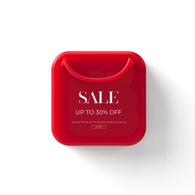 红色销售标签PSD素材