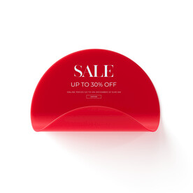 红色销售标签PSD素材