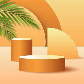  c4d电商产品展台背景