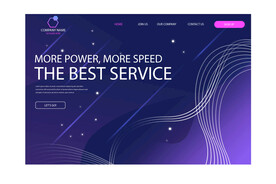 流体线条科技网站登陆页面