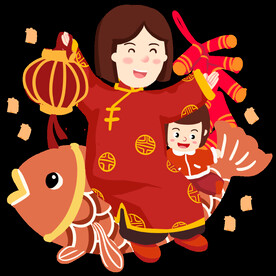 新年卡通画