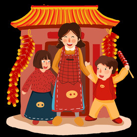 新年卡通画