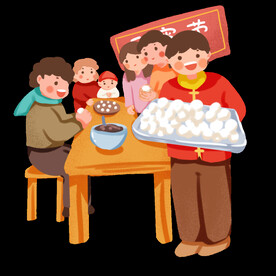 新年卡通画