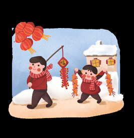 新年放鞭炮